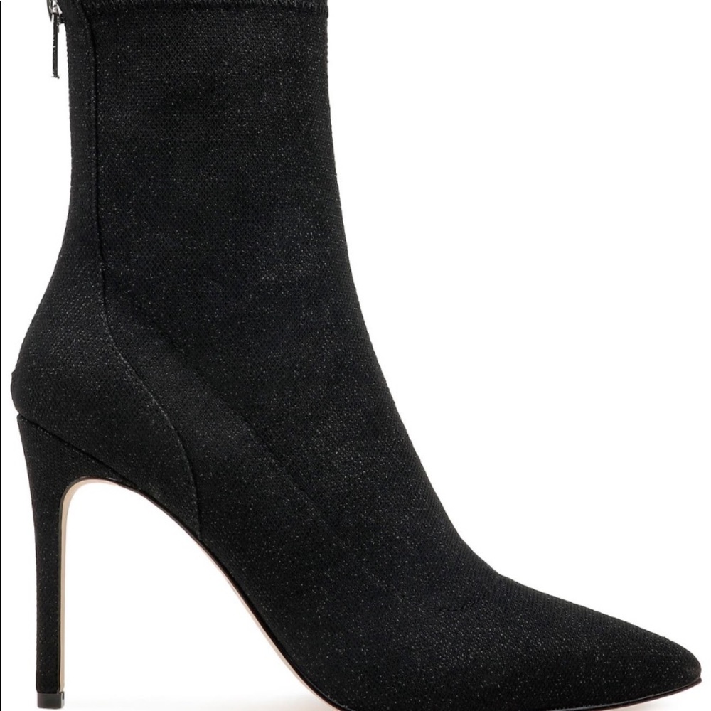 JEWEL BRADGLEY MISCHKA BLACK BOOTIE HEELS